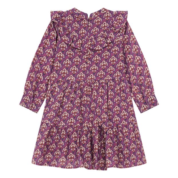 Vestido Volantes Estampado Leo-product