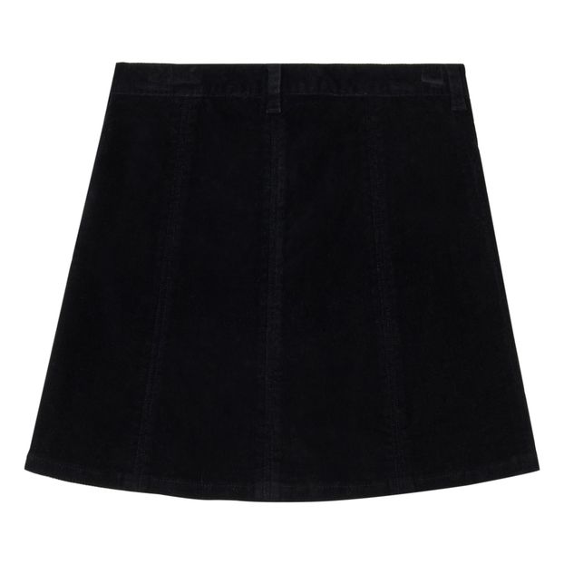 Falda Abotonada Terciopelo Molly-product