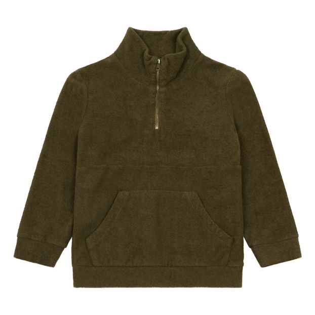 Zip Collar Sweatshirt-product