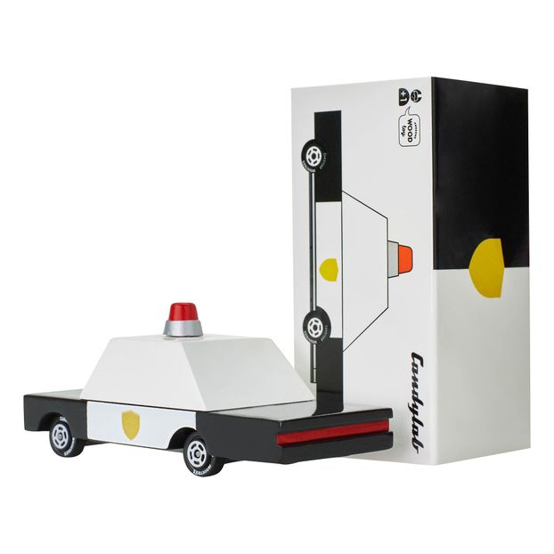 Coche de policía de madera-product