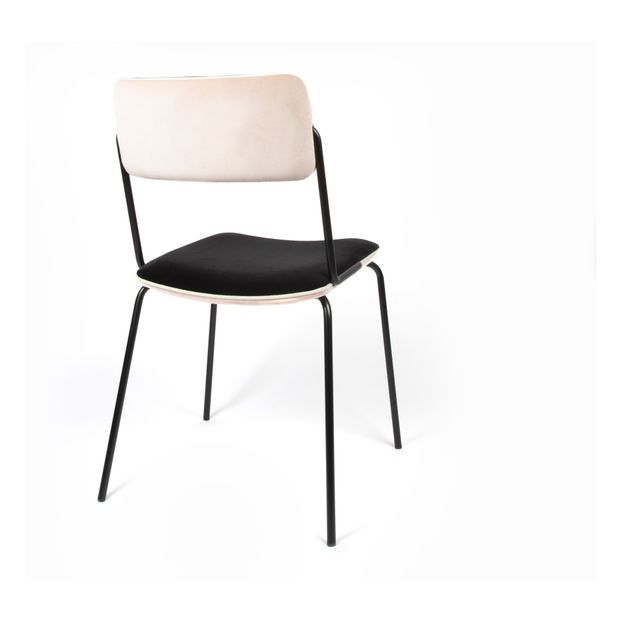 Chaise en velours Double-Jeu-product
