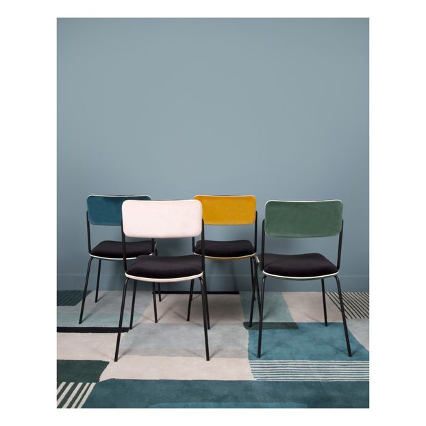 Stuhl aus Samt Double-Jeu-product
