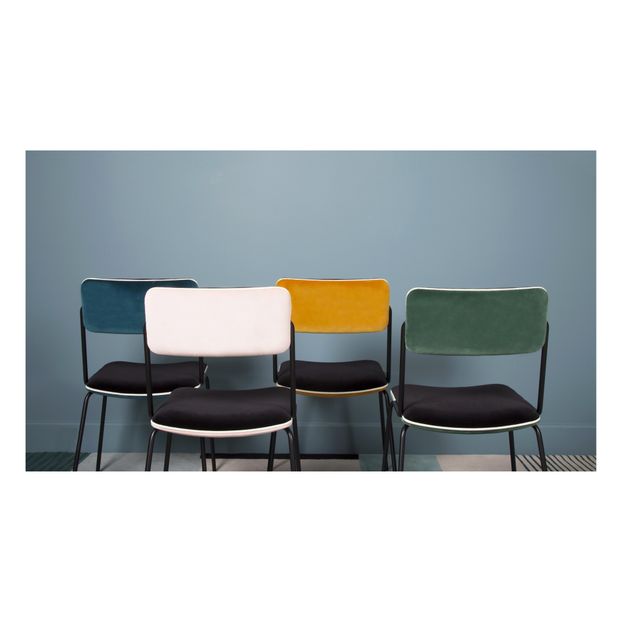 Chaise en velours Double-Jeu-product