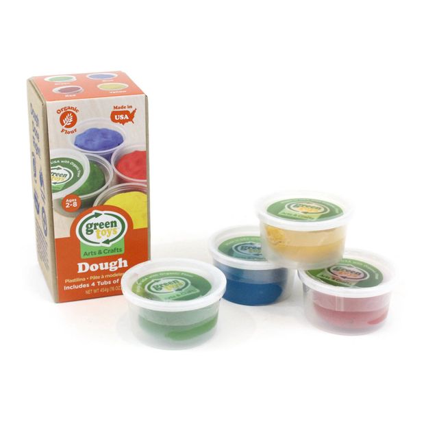 Pâte à modeler bio - Set de 4-product