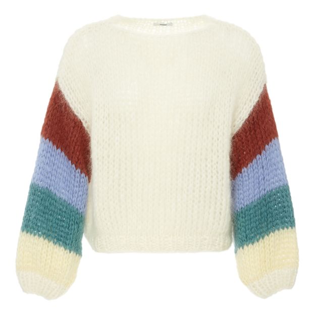Pull Mohair Manches Tricolores-product