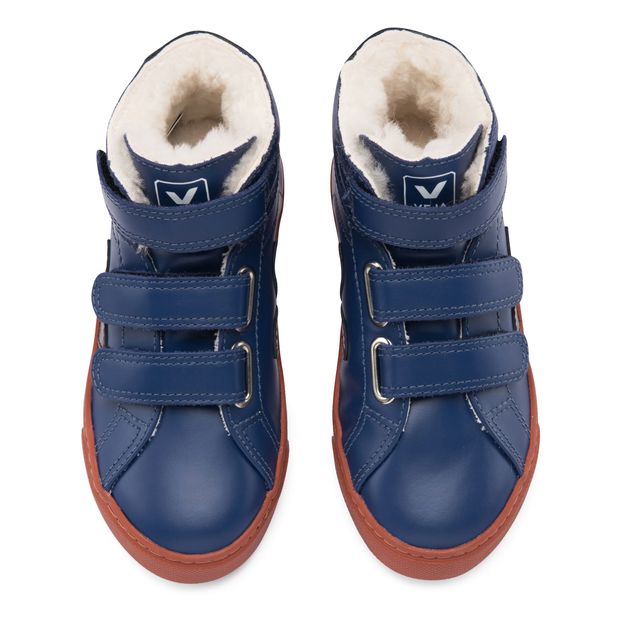 Baskets Cuir Fourrées Esplar Mid-product
