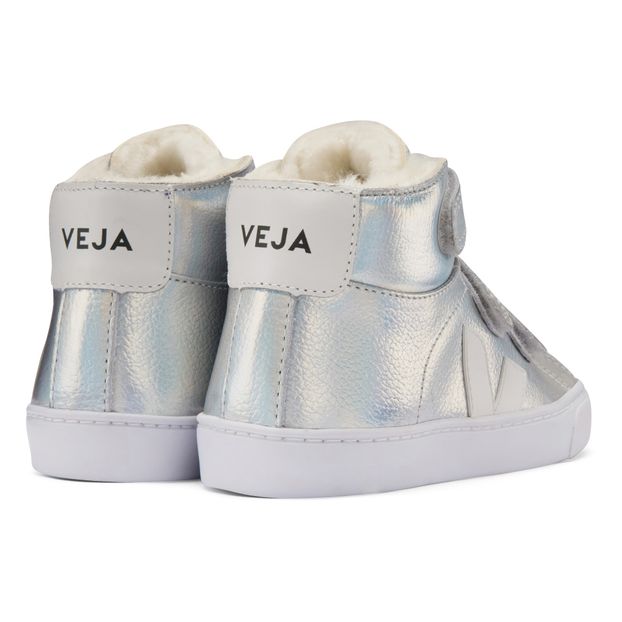 Esplar Hi-Top Fur Lined Leather Trainers-product