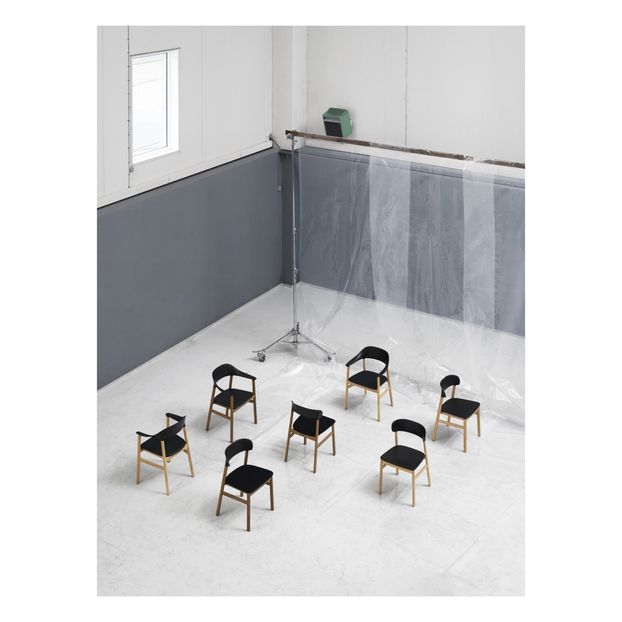 Chaise Herit en chêne fumé-product
