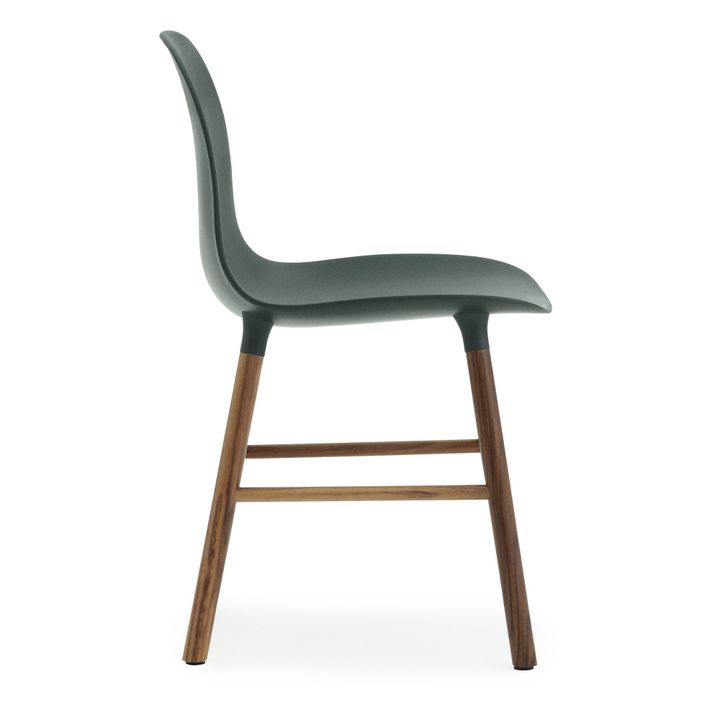 Silla Form de nogal | Verde- Imagen del producto n°3