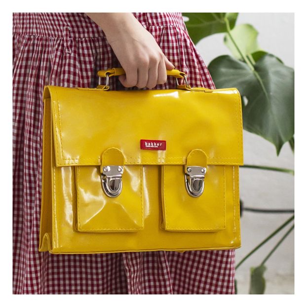 Vinyl Book Bag with Mini Straps -product
