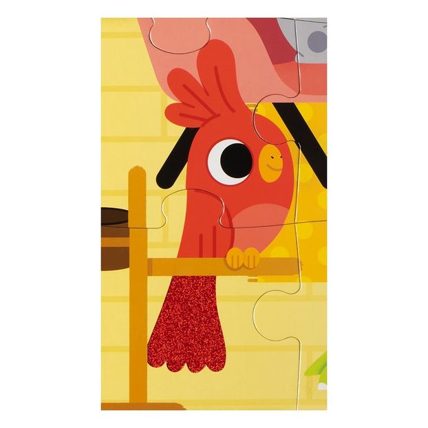 Puzzle con texturas «Los animales domésticos» - 20 piezas-product