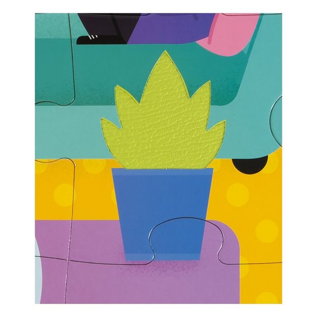 Puzzle con texturas «Los animales domésticos» - 20 piezas-product