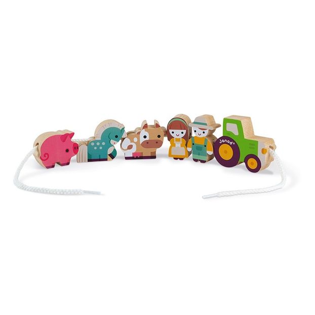Farm Wooden Beads - Set of 11-product
