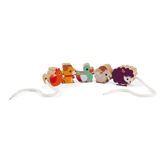 Farm Wooden Beads - Set of 11-product