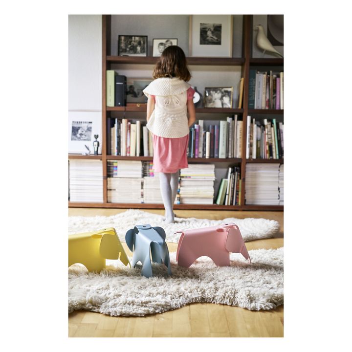 Tabouret petit Eléphant - Charles & Ray Eames | Gris bleuté- Image produit n°1