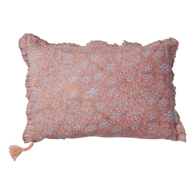 Coussin garni en popeline de coton-product