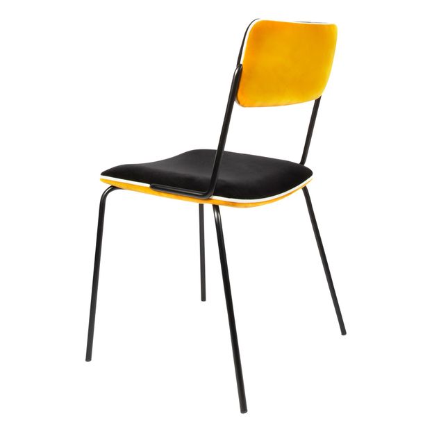 Stuhl aus Samt Double-Jeu-product