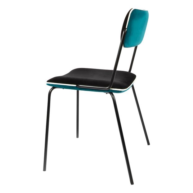 Chaise en velours Double-Jeu-product