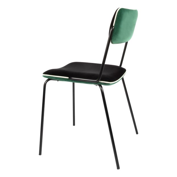 Stuhl aus Samt Double-Jeu-product