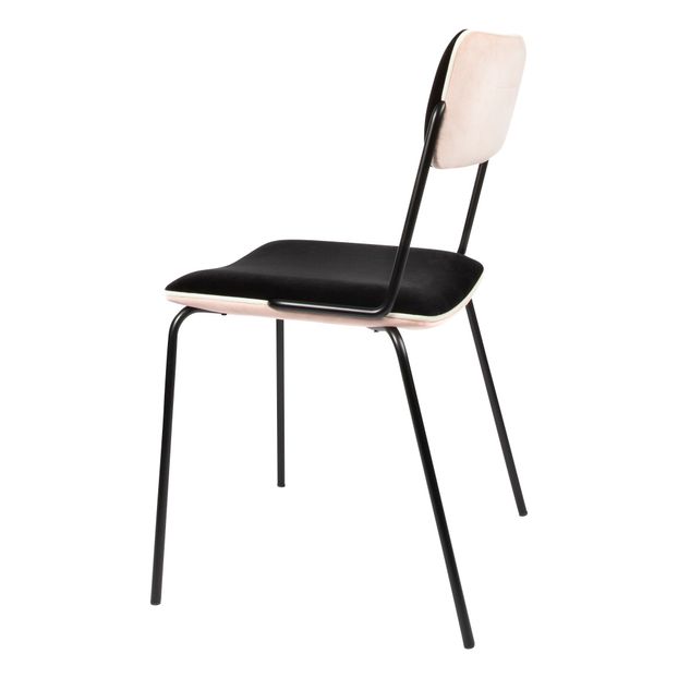 Chaise en velours Double-Jeu-product