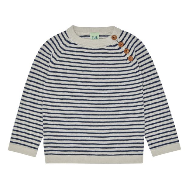 Jersey marinero de canalé de lana-product