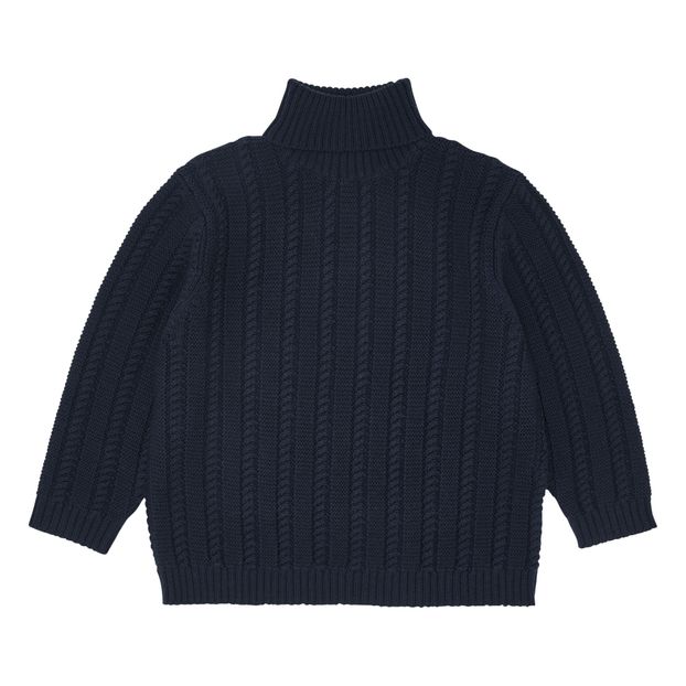 Pull Laine Col Roulé Oversize -product