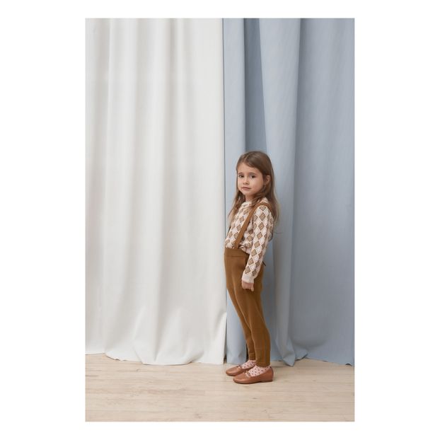 Fine Wool Trousers with Removable Suspenders-product
