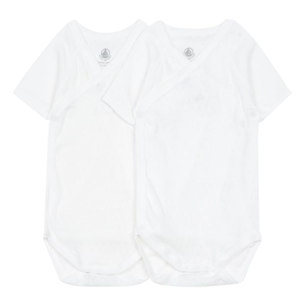 Lot de 2 Bodies Naissance Croisés Coton-product