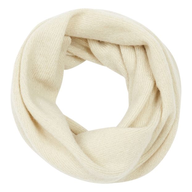 Bule Merino Wool Tube Scarf -product