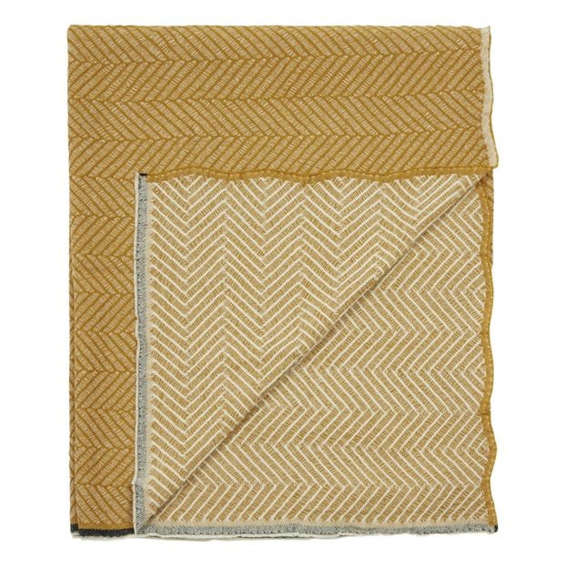 Plaid Chevron en laine-product