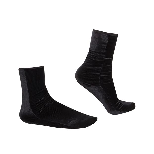 Chaussettes Ankle Velours Côtelé-product