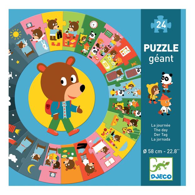 Puzzle géant La Journée - 24 pcs-product