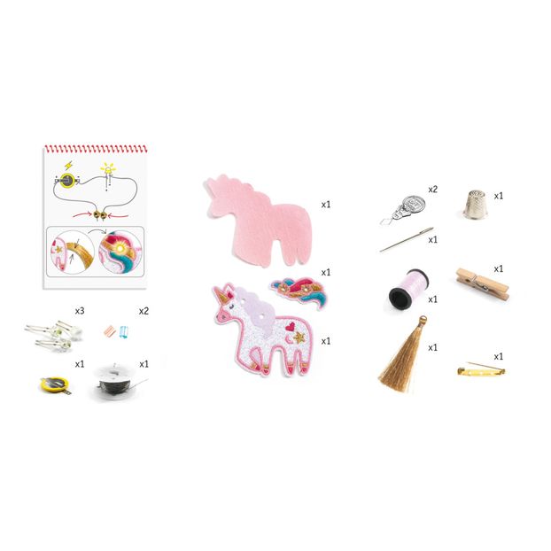 Broche à illuminer Licorne-product