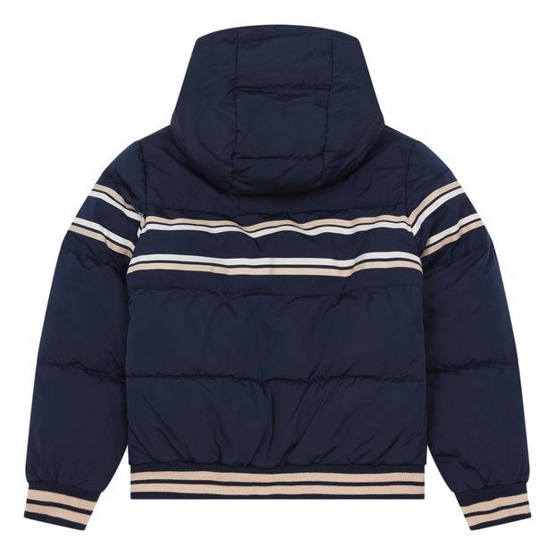 Logo Hooded Down Jacket-product