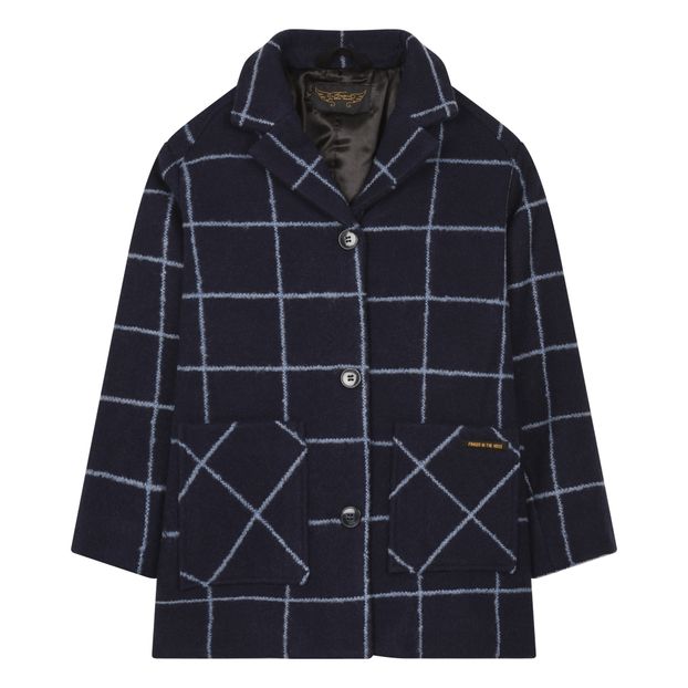 Abrigo oversize de cuadros Christy-product