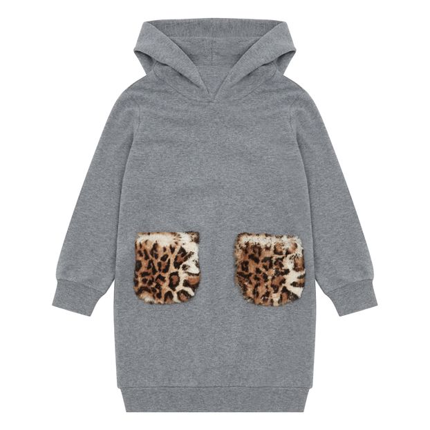 Fleece Hooded Dress-product