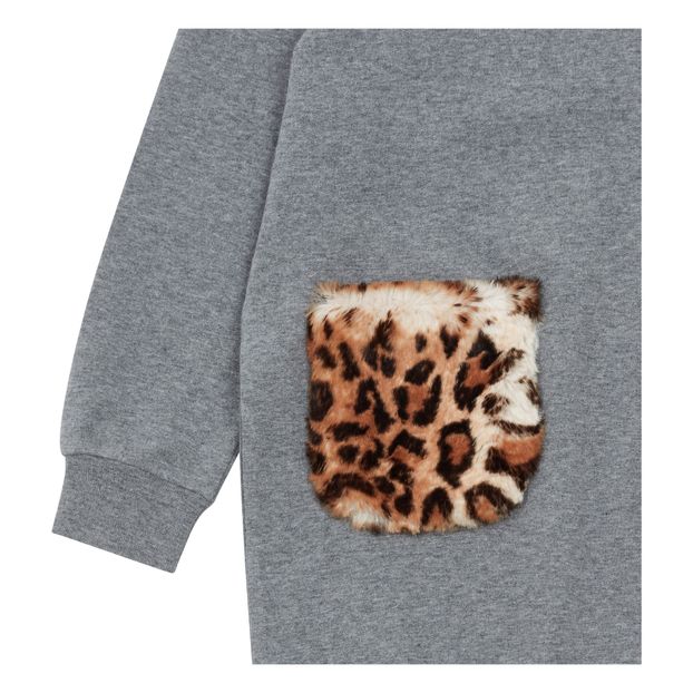 Fleece Hooded Dress-product