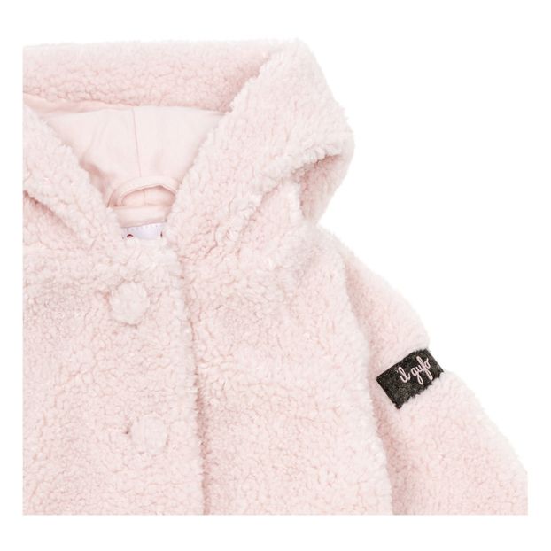 Manteau Teddy Boutonné Capuche-product