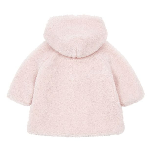 Manteau Teddy Boutonné Capuche-product