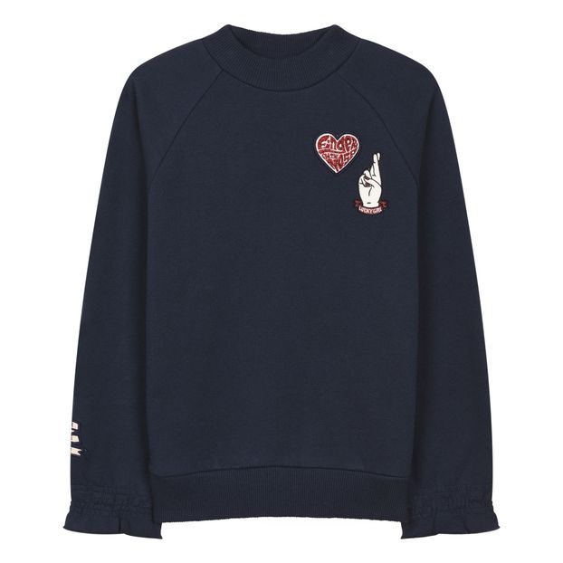 Millie Embroidered Logo Sweatshirt-product