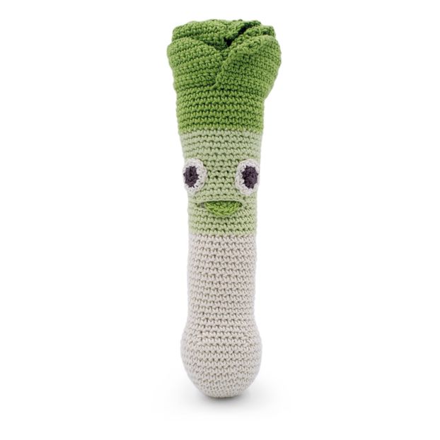 Hochet poireau en crochet-product