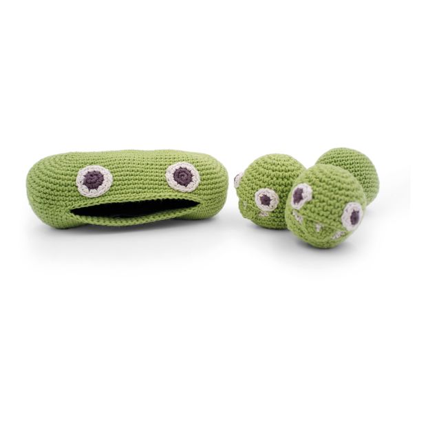 Hochet petits pois en crochet-product