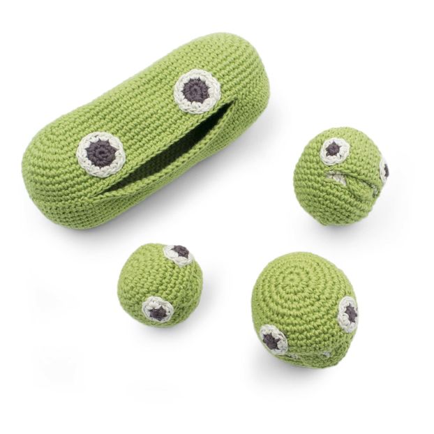 Hochet petits pois en crochet-product