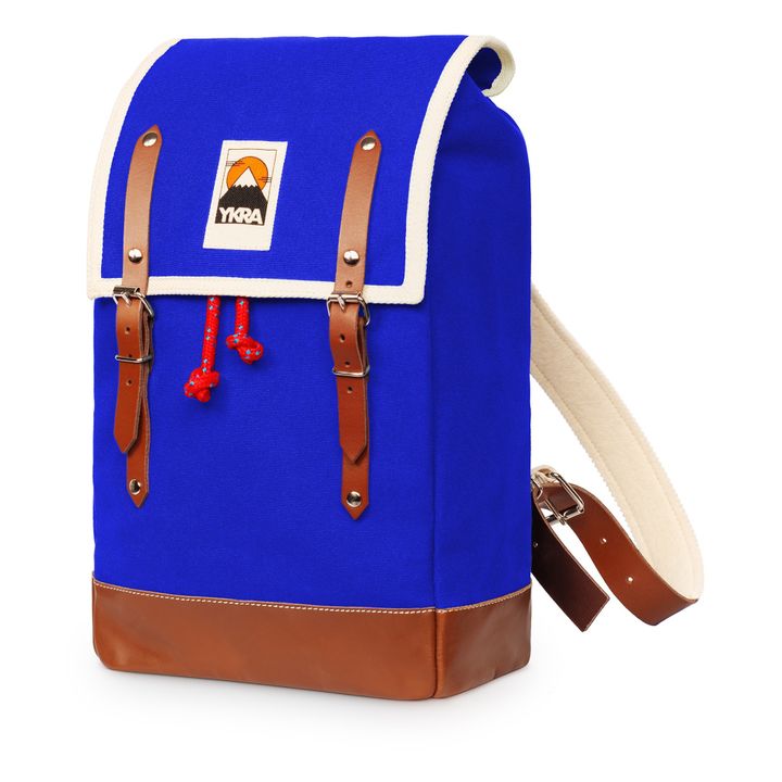 Sac à Dos Cuir Matra Mini | Bleu- Image produit n°1