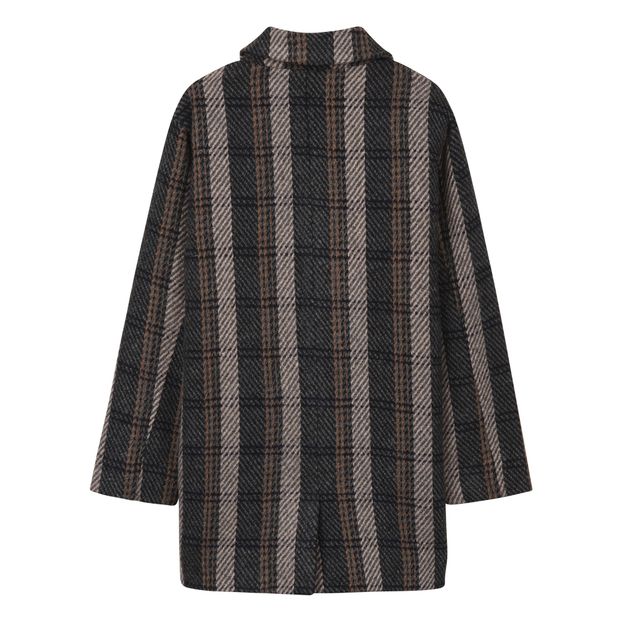 Christy Check Oversized Coat-product