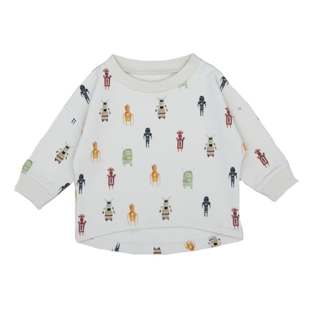 T-shirt Manches Longues Roboti Coton Bio-product