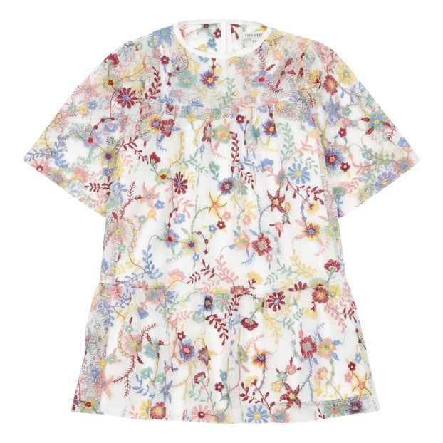 Embroidered floral dress-product