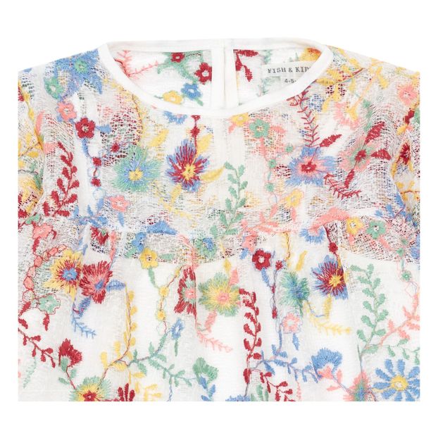 Embroidered floral dress-product