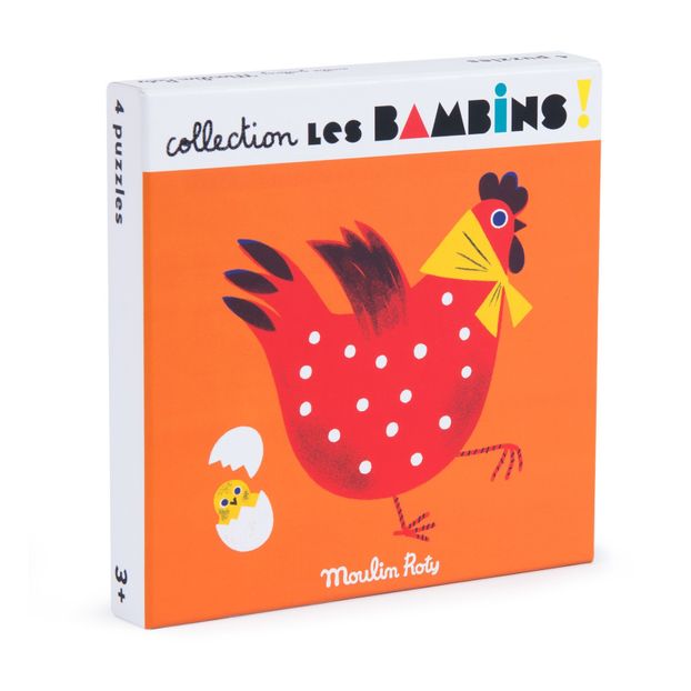 Les Bambins Puzzle - Set of 4-product