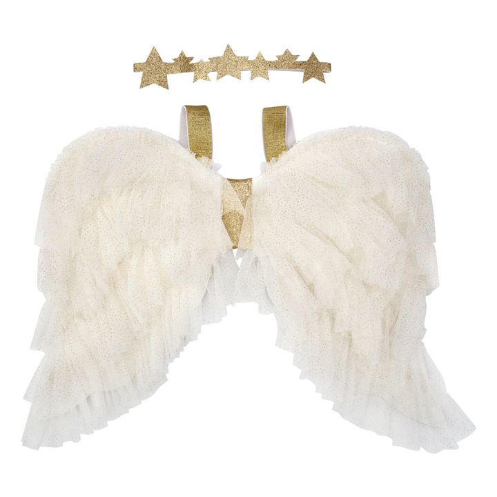 Costume d'angelo | Dorato- Immagine del prodotto n°0